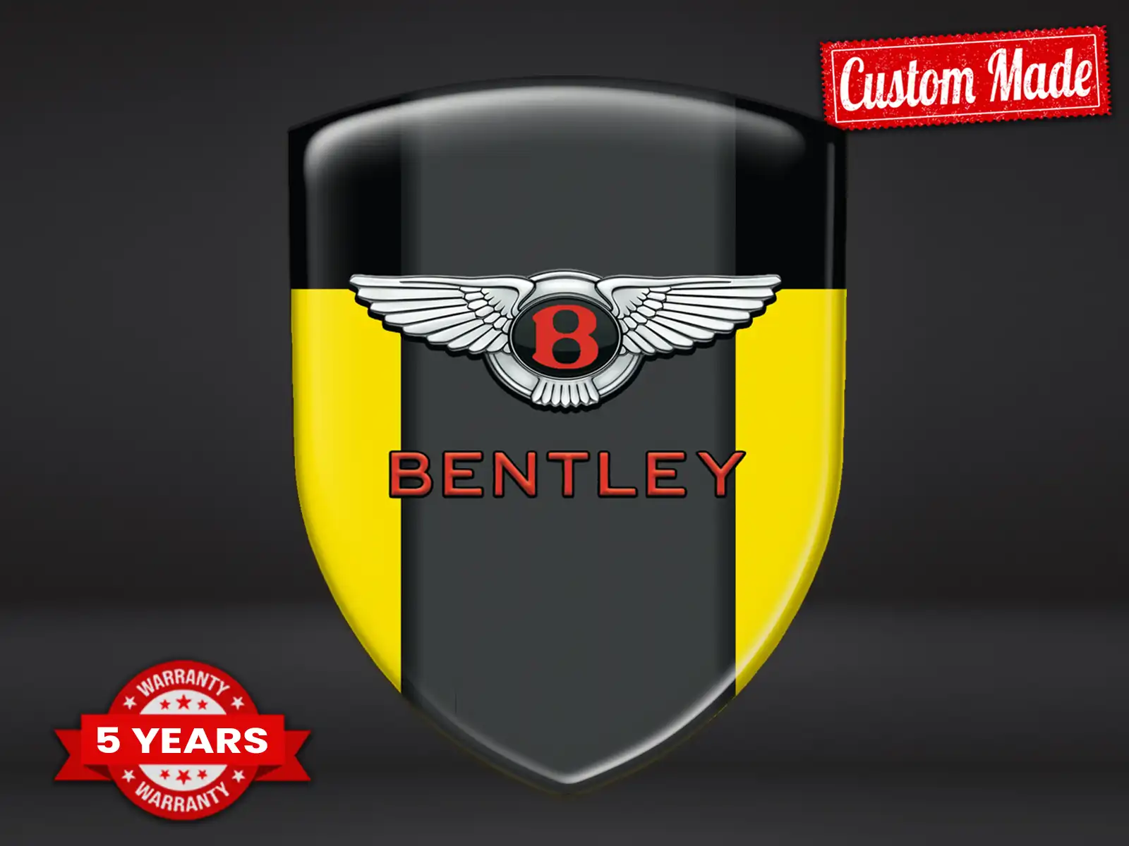 Bentley Pegatinas En Relieve Alta Calidad Profesional Personalizable